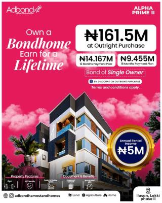 Luxury Newly Built 2bedroom Apartment, Ilesan Lekki, Lekki, Lagos, Flat / Apartment for Sale