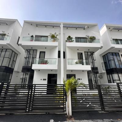 Luxury 4 Bedroom  Semi Detached Duplex with 2 Floors, Orchid Road, Lekki, Lagos, Semi-detached Duplex for Sale