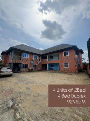 4 Units of 2 Bedroom Apartment 4 Bedroom Duplex Gatehouse, Amadi Royal Estate Off Rumuokwurusi Tank Flyover, Atali, Port Harcourt, Rivers, Block of Flats for Sale