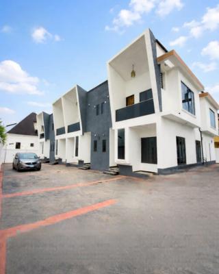 4 Bedroom Terrace Duplex with Bq, Ojodu, Ojodu, Lagos, Terraced Duplex for Sale