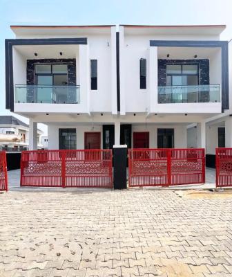 Newly Built 4 Bedroom Semi-detached Duplex with Bq, Ikota, Lekki, Lagos, Semi-detached Duplex for Sale