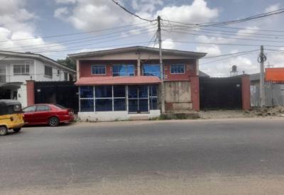 Commercial Property on 881sqm Land Directly Facing The Road, Directly on Isolo Road, Okota, Isolo, Lagos, Commercial Property for Sale