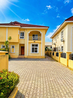 Very Clean 4 Bedroom Semi Detached Duplex with Bq 24hrs Power, Egerton Estate, Osapa, Lekki, Lagos, Semi-detached Duplex for Rent