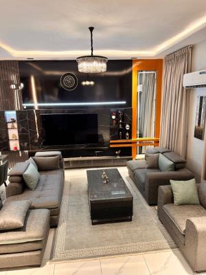 Luxury 4 Bedroom Apartment with Swimming Pool and Inbuilt Speakers, Abraham Adesanya, Ajah, Lagos, Flat / Apartment Short Let