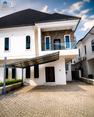 Luxury 4 Bedroom Semi Detached with Bq, Orchid Round About By Dpkay Estate, Lekki Expressway, Lekki, Lagos, Semi-detached Duplex for Rent
