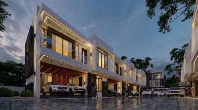 3 Bedroom Terrace Duplex + Bq, Lekki Scheme 2, Ajah, Lagos, Terraced Duplex for Rent