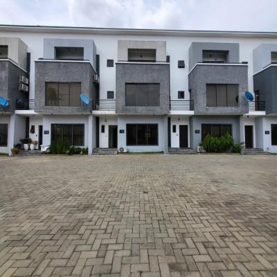 Newly Built 4 Bedrooms Terrace Duplex with a Room Boys Quarter, Guzape District, Abuja, Terraced Duplex for Sale