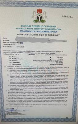147 Hectares at Gwarinpa 2, Gwarinpa 2, Gwarinpa, Abuja, Mixed-use Land for Sale