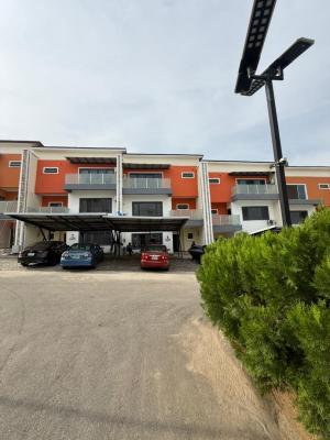 Well Finished 4 Bedroom Spacious Terrace Duplex,bq,in a Gated Estate, Kado - Life Camp Round About. , Tarred Road, Kado, Abuja, Terraced Duplex for Rent
