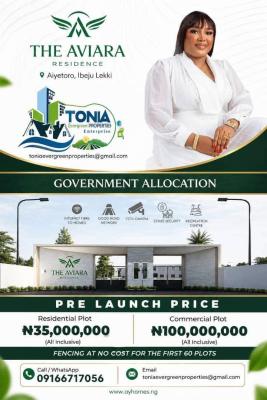 Ready to Build Plots, Lekki Expressway, Lekki, Lagos, Mixed-use Land for Sale