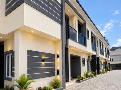 Luxury 3 Bedroom All En-Suite Apartment in a Coded Estate — Ajah, Lagos