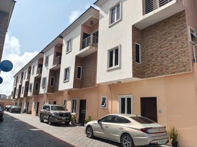 4 Bedroom Terrace Duplex with a Room Bq, Kusenla Road, Ikate Elegushi, Lekki, Lagos, Terraced Duplex for Rent