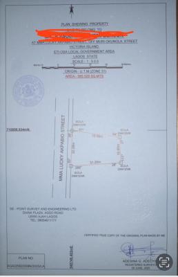 Owners Proposal   Jv Joint Venture Prospe, Victoria Island (vi), Lagos, Land Joint Venture