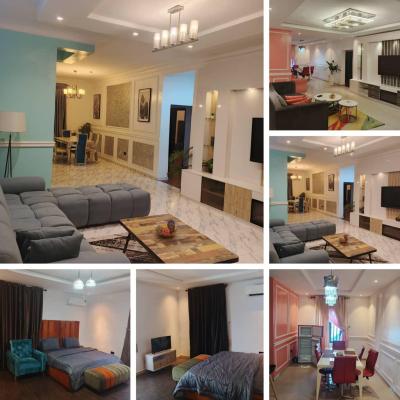 5 Units of Furnished 3-bedroom Flats at Osapa London, Osapa, Lekki, Lagos, Flat / Apartment for Rent