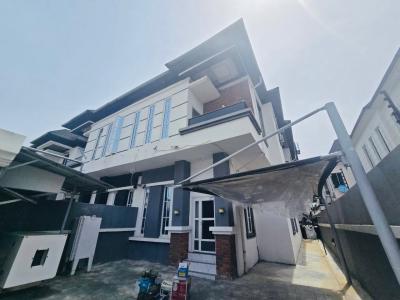 Exquisite 4 Bedroom Semi Detached Duplex with Bq and Security House, Chevron Lekki, Lekki, Lagos, Semi-detached Duplex for Rent