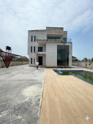 5 Bedroom Fully Detached Duplex, Sangotedo, Ajah, Lagos, Detached Duplex for Sale