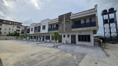 Exquisitely Finished 6 Units of 3 Bedrooms Terrace Houses & a Room Bq, Keywest Court, Abraham Adesanya, Atlantic View Estate, Lekki, Ajah, Lagos, Terraced Duplex for Sale
