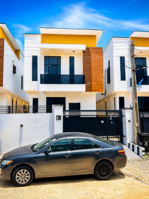 Luxury 4 Bedroom Fully Detached Duplex with Bq in a Gated Estate, Abraham Adesanya Estate, Ajah, Lagos, Detached Duplex for Sale