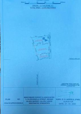 20,000 Sqmtrs Industrial Land/warehouse., Guiness, Oba Akran, Ikeja, Lagos, Industrial Land for Sale