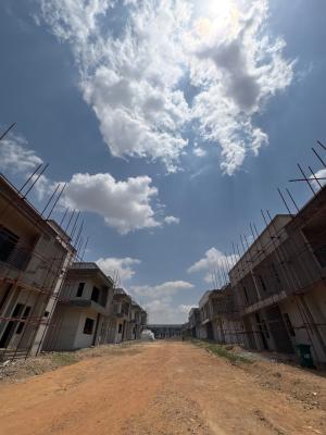 4-bedroom Duplex + 2 Room Bq (semi Finished), Life Camp, Abuja, Semi-detached Duplex for Sale