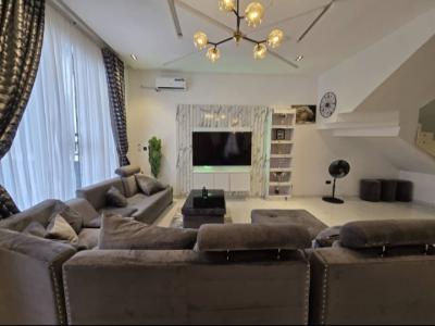 Brand New Fully Furnished 4 Bedroom Semi-detached Duplex with Bq at Vg, at Harris Drive, Beside Vgc, Lekki, Lagos., Vgc, Lekki, Lagos, Terraced Duplex for Rent