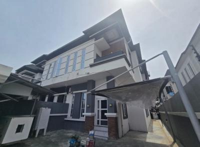 Beautiful 4 Bedroom Semi-detached Duplex with Bq and a Security House, at Chevy View Estate, Chevron, Lekki, Lagos., Lekki Phase 1, Lekki, Lagos, Semi-detached Duplex for Rent