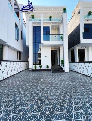 Luxury 5 Bedroom Fully Detached Swimming Pool Duplex with Bq, Secure Estate at Chevron Lekki, Lekki, Lagos, Detached Duplex for Sale