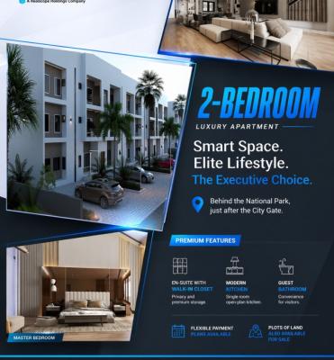 Luxury Finished 2 Bedrooms Block of Flats in a Smart City., Oyster Bay Boulevard, Kukwaba, Abuja, Flat / Apartment for Sale