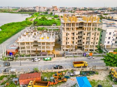 Prime 1-bedroom Apartment (carcass), Chibo Ofodile Street, Lekki Phase 1, Lekki, Lagos, Flat / Apartment for Sale