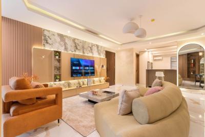 Smart 2 Bedrooms Apartment with Swimming Pool and Gym, Lekki Phase 1, Lekki, Lagos, Flat / Apartment for Rent