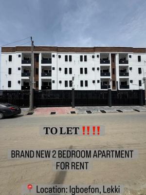 Brand New 2 Bedroom Apartment, Igbo Efon, Igbo Efon, Lekki, Lagos, Flat / Apartment for Rent