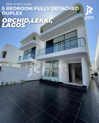 Luxury 5 Bedroom Fully Detached Duplex, Orchid,lekki, Lagos, Lekki, Lagos, Detached Duplex for Sale