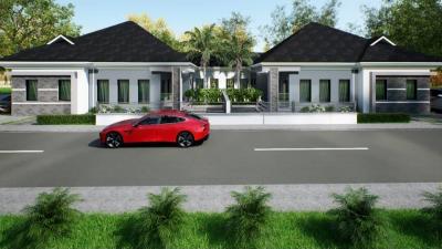 3 Bedroom Terrace Duplex with Bq Offplan, Along Rccg New Auditorium Redemption City Ogun State, Km 46, Ogun, Terraced Duplex for Sale