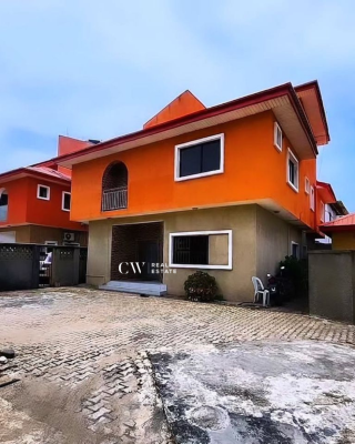 5 Bedroom Semi-detached Duplex with Bq, Lekki, Lagos, Office Space for Rent