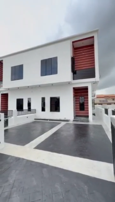 4 Bedroom Semi-detach Duplex, Sangotedo Ajah Lekki Lagos, Sangotedo, Ajah, Lagos, Semi-detached Duplex for Sale