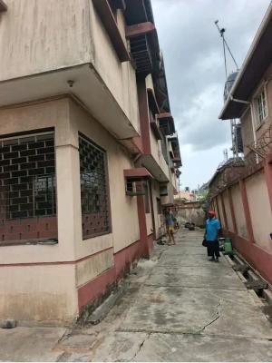490 Square Meter Land with Detached House of 2 Units 5 Bedroom Duplex, Off Medina Estate Road, Gbagada, Lagos, Detached Duplex for Sale