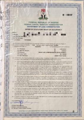 Guzape 2 Land  Size: 10.29 Hectares, Guzape 2, Guzape District, Abuja, Mixed-use Land for Sale