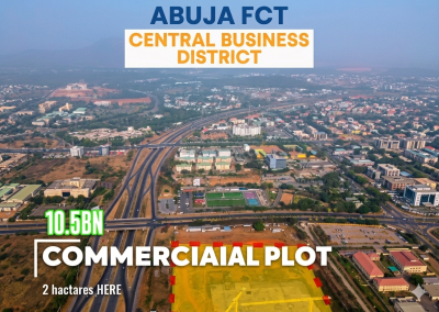 Premium Located Plot, Central Business District, Abuja, Commercial Land for Sale