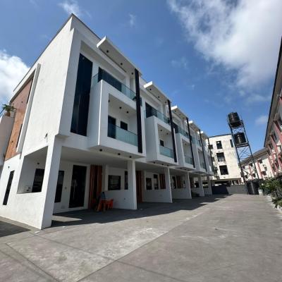 Luxurious 4 Bedroom Terrace Duplex with Bq and a Swimming Pool, Osapa London, Osapa, Lekki, Lagos, Terraced Duplex for Sale