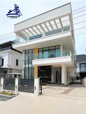 Designed Smart 5 Bedroom Fully Detached Pool, Cinema, Gym Room/study, Lekky County Homes, Ikota, Lekki, Lagos, Detached Duplex for Sale