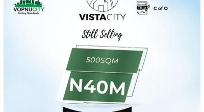 Land, Vista City, Monastery Road, By Lagos - Calabar Coastal Road., Sangotedo, Ajah, Lagos, Residential Land for Sale