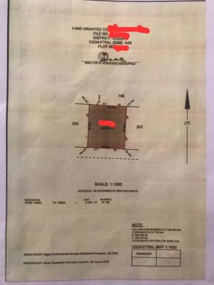 Land Guzape Main 2015.97sqm, Guzape District, Abuja, Land for Sale