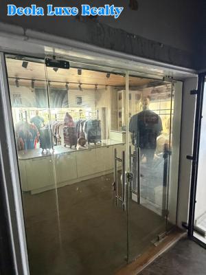 A Spacious Commercial Shop Facing a Busy Road — Lekki Phase 1, Lekki, Lagos
