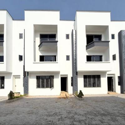 4 Bedroom Solidly Built Semi Finished Terrace Duplex,bq, Secured Axis, Secured Neighborhood, Jahi, Abuja, Terraced Duplex for Sale