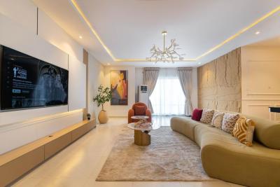 Luxurious Sea View 3 Bed Apartment, Off Admiralty Way, Lekki Phase 1, Lekki, Lagos, Flat / Apartment Short Let