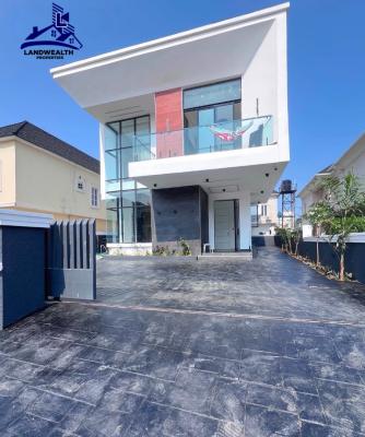 Contemporary 5 Bedroom Fully Detached Slpool with Cinema, Rooftop, Lekky County Homes, Ikota, Lekki, Lagos, Detached Duplex for Sale