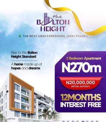 Luxury 2 Bedroom Apartment, Lekki Phase 1, Lekki Phase 1, Lekki, Lagos, Flat / Apartment for Sale