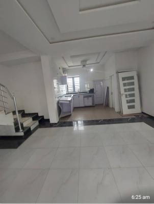 New and Spacious 3-bedroom Terrace Duplex with Bq* Fitted Kitchen Lekk, Ikota School Side in an Estate, Lekki, Ikota, Lekki, Lagos, Terraced Duplex for Rent