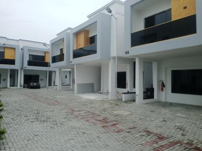 Newly Built 3 Bedroom Terrace House with Bq, Apata Ajayi Road, Sangotedo, Ajah, Lagos, Terraced Duplex for Rent