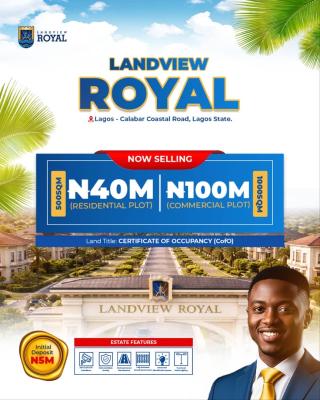 Cofo Land Along The Coastal Road Landview Royal, Ibeju Lekki, Lagos, Residential Land for Sale